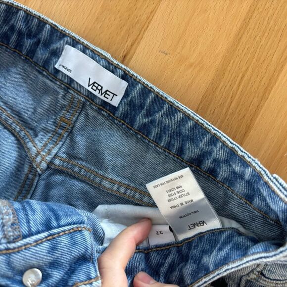 VERVET BY FLYING MONKEY Light Blue Ankle Jeans - Picture 3 of 11